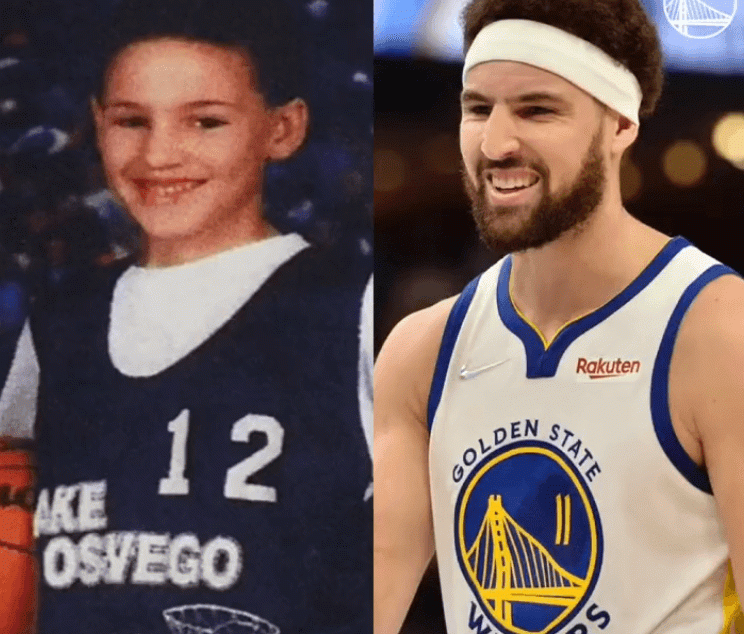 【万博NBA】谁最像?？勇士官推晒库汤追小时候与长大后的照片对比