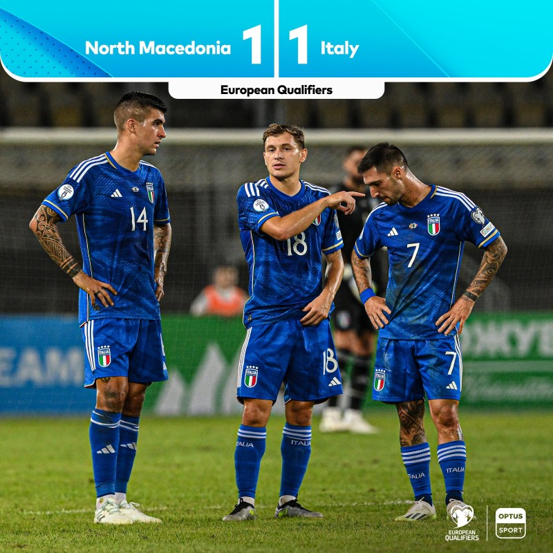 【万博足球】成苦主了！意大利对北马其顿已三场不胜，去年遭绝杀无缘世界杯