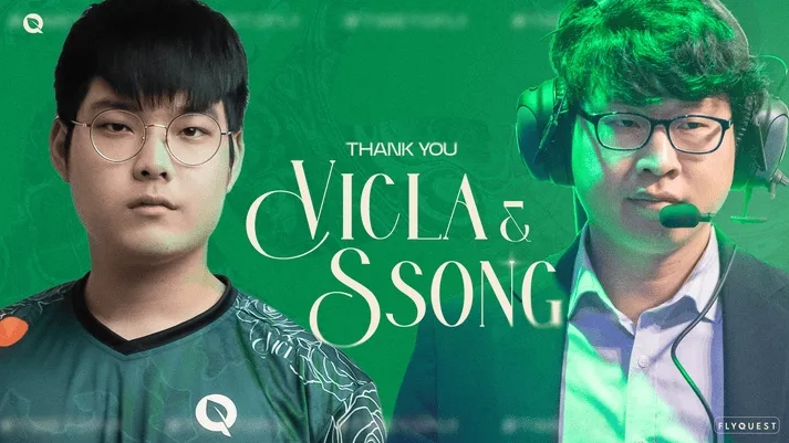 北美FLY官宣：韩援中单VicLa和韩援主教练Ssong离队