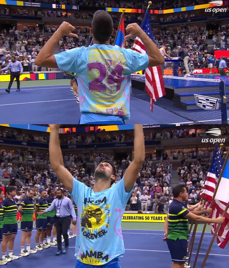 【万博NBA】??德约科维奇身披24号双手指天 你看到了吗？