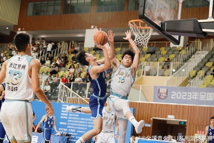 ?全国U19青年篮球联赛男子组-青岛&新疆&上海&深圳迎两连胜