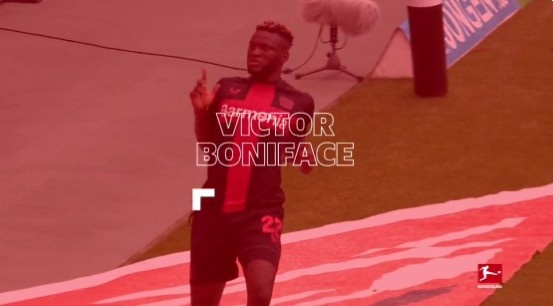 【万博足球】力压凯恩!官方:药厂22岁中锋博尼法斯当选德甲8月MVP