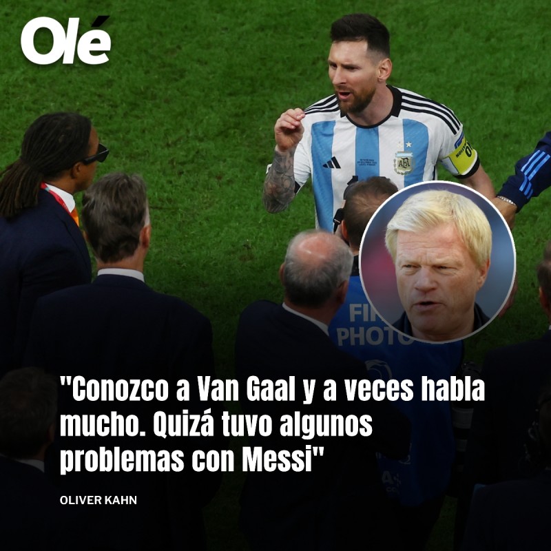 【万博足球】卡恩:范加尔或和梅西有矛盾,阿根廷为梅西夺冠付出一切不可思议