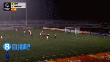 山东泰山客场领先！莫伊塞斯造点&亲自主罚命中，泰山1-0卡雅