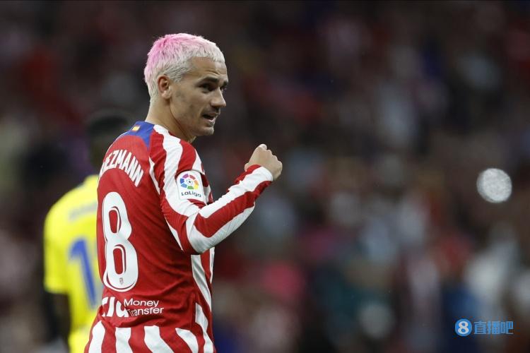 送出3记关键传球！格列兹曼当选马竞vs拉齐奥全场最佳球员