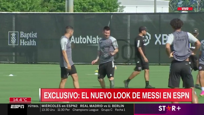 【万博足球】清清爽爽的迈阿密小伙?️全新的剃须梅西训练视频来了!