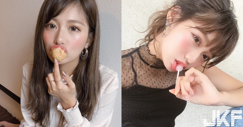 厚唇女孩讓人無法抵抗！正妹耍萌「章魚式進食照」憐愛感激增，想立刻就地撲倒！