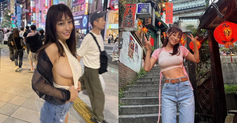 【万博娱乐】上空逛九份還不夠！日本無罩女王《macca麻卡》8月再度攻台