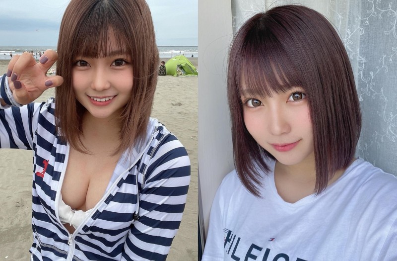 【万博娱乐】隱乳小清新「岩橋さき」比基尼辣炸飽滿事業線 純真燦笑「微露小虎牙」可愛到犯規