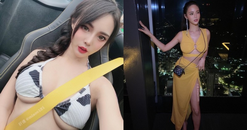 【万博娱乐】安全帶好緊!性感巨乳妹「周苗苗」比基尼罩不住,豐滿Ecup擠出來!