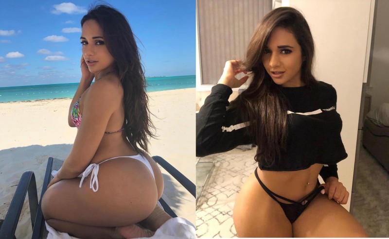 【万博娱乐】地表最強肥美肉臀!超肉感正妹「Ashley Ortiz」高開衩提臀騷度破表 讓人忍不住想吃屁股了