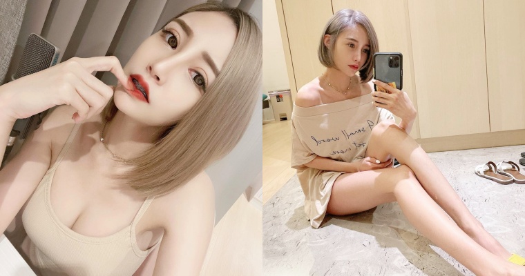 【万博娱乐】正妹美容師「陳薇」水汪大眼超有電！四肢纖細卻意外「有料」