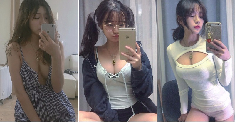 【万博娱乐】小隻女「胸前乳量」好殘暴!低胸上衣大露「白嫩饅頭」,IG塞滿各種惹火自拍照