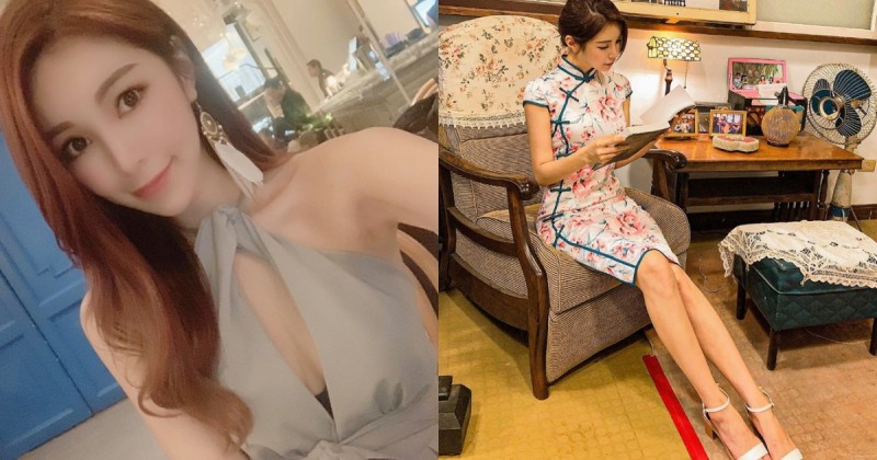 【万博娱乐】長腿睡美人「蔡雨雨」衣服設計小心機~中路開開秀出渾圓陰影,好想報名當王子吻醒她!