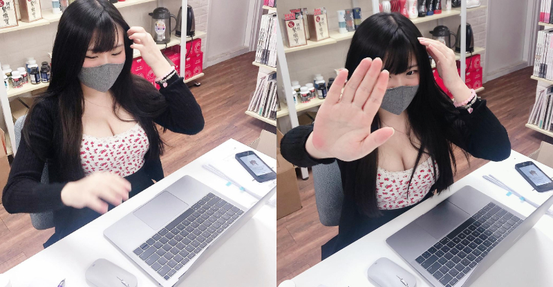 【万博娱乐】偷拍同事被發現！「巨乳同事」上班穿低胸上衣大爆乳　網友：已應徵