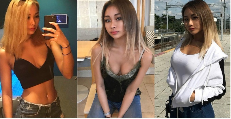 【万博娱乐】注意！狂野妹子深V拉到底「渾圓乳球」要衝出！微微前傾「深邃奶溝」好明顯