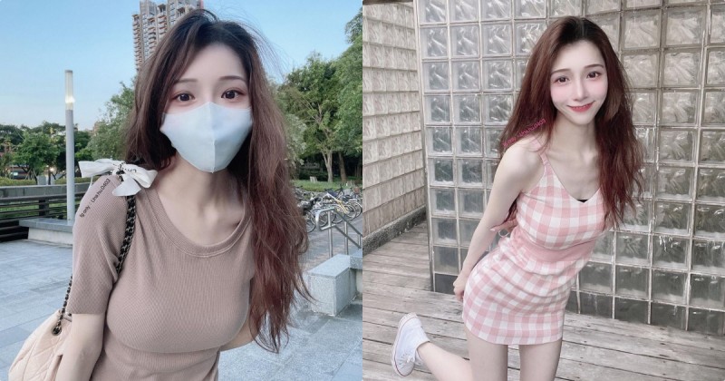 【万博娱乐】高顏值口罩正妹「只露眼也好好看」，路過公園的「性感曲線」太誘人！