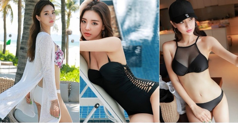 【万博娱乐】乳力釋放！妹子運動背心做伸展「渾圓大奶」被擠壓 乳量從旁溢出太性感