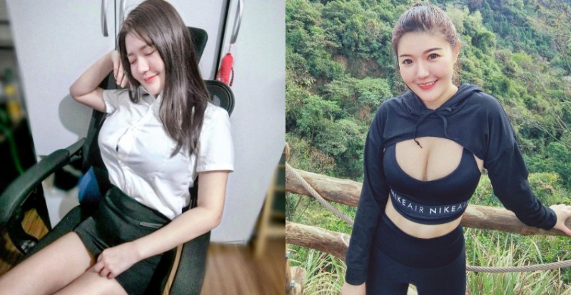 【万博娱乐】性感櫃姐「Judy 邱比特」白襯衫擋不住進擊的巨乳　扣子快要撐不住了