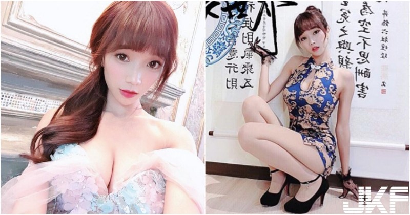 【万博娱乐】會跳舞的直播主94辣～「Kittie喵」超短旗袍大秀美腿，跳到人心癢癢～