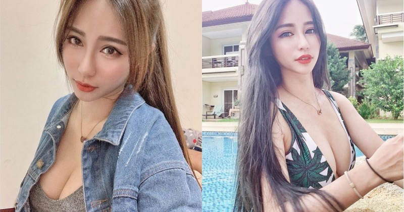 【万博娱乐】電眼正妹「潘安安」 上圍豐滿穿衣大膽！32E巨乳細腰沒在怕你看！