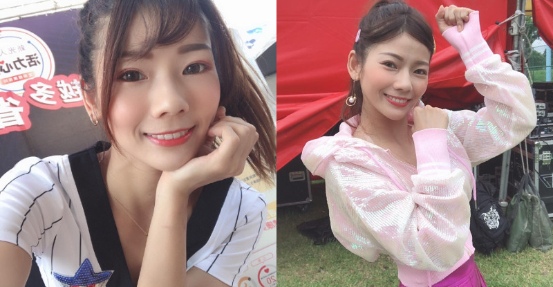 【万博娱乐】活力啦啦隊正妹「IRIS 芮絲」甜美笑容讓場邊觀眾都融化　精力瞬間充飽！