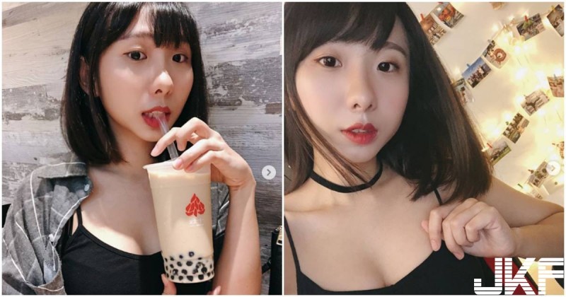 【万博娱乐】電競主播喝珍奶「深溝超搶鏡」，邪惡畫面讓人受不了…