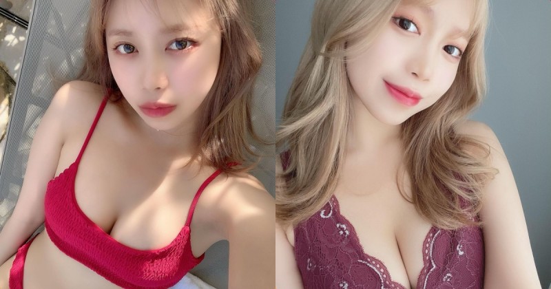 【万博娱乐】熱愛健身的「性感美胸櫻花妹」，「火紅內衣」畫面超邪惡！