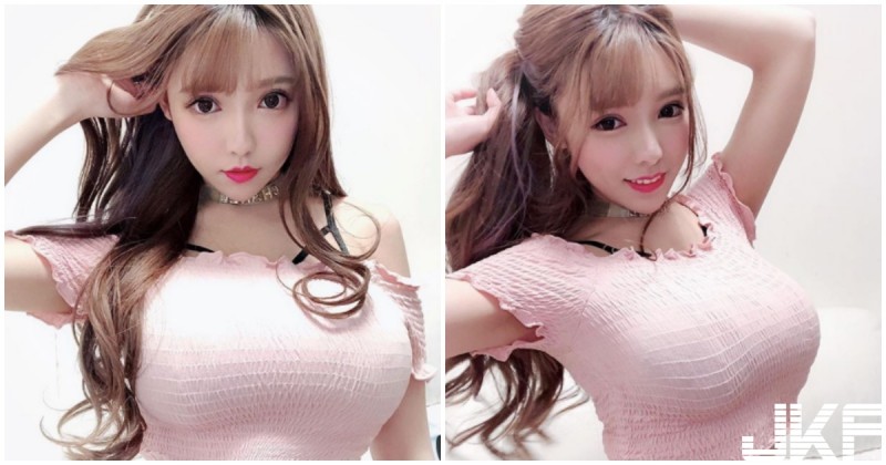 【万博娱乐】就是要這麼挺！正妹「挺胸畫面」太驚人，邪惡胸型直接溢出！