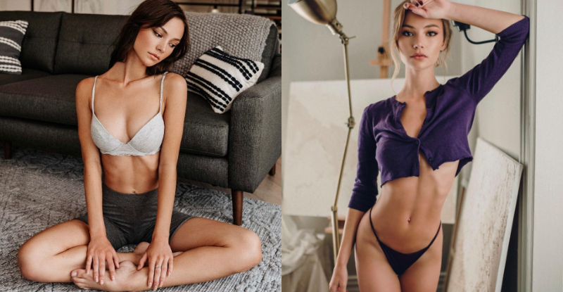 【万博娱乐】性感辣模甩紙片身材　身材纖細骨感卻不瘦弱…焦糖緊實感意外有魅力