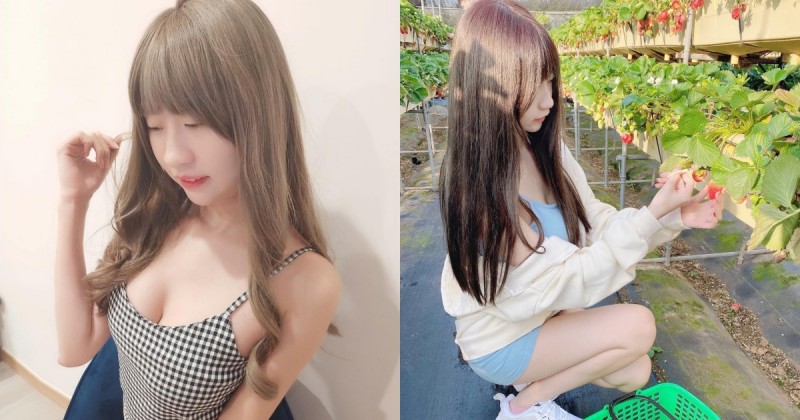 【万博娱乐】採草莓遇「可愛妹子」火辣身材好洶湧！滿滿的甜美笑容電力十足