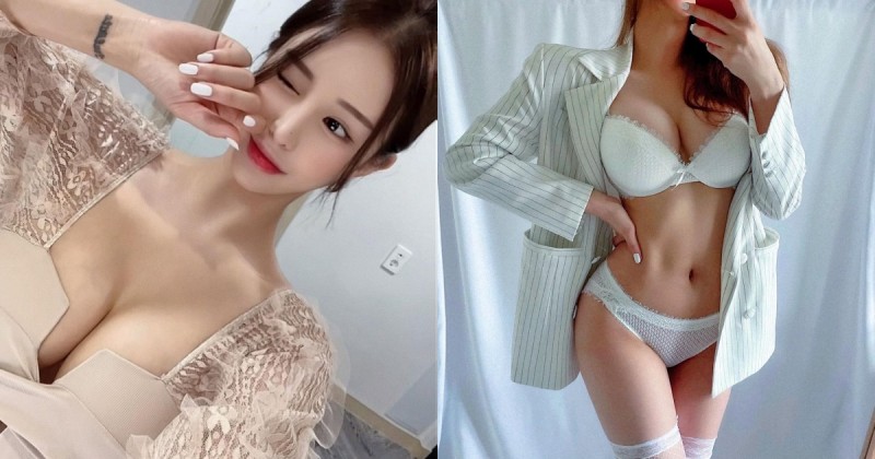 【万博娱乐】網拍老闆娘「巨乳細腰」太OP！親自示範「性感內衣」引6萬人追蹤！