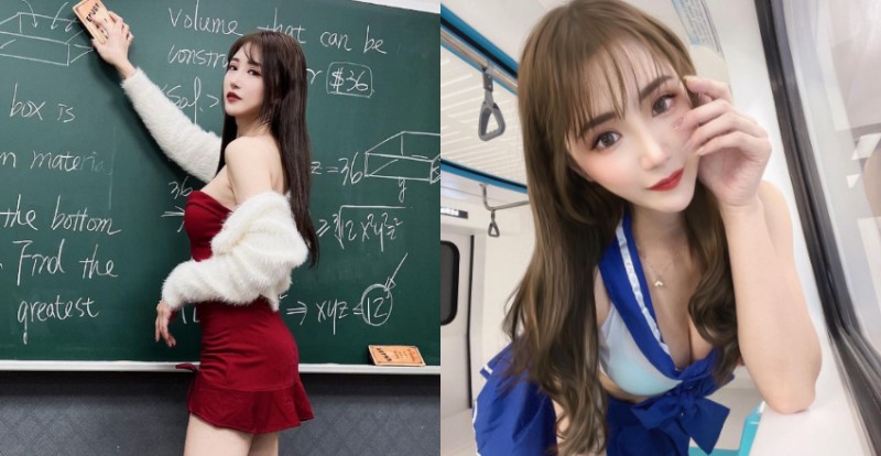 【万博娱乐】性感助教「金娜娜」上台擦黑板引爆動　學生：想結束遠距教學了