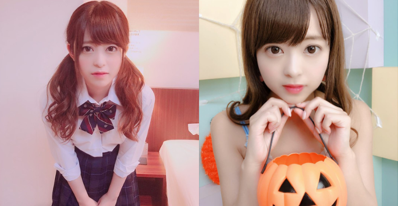 【万博娱乐】不要只關注三上！HONEY POPCORN團員「桜もこ」是甜美萌妹　穿上制服沒有違和感