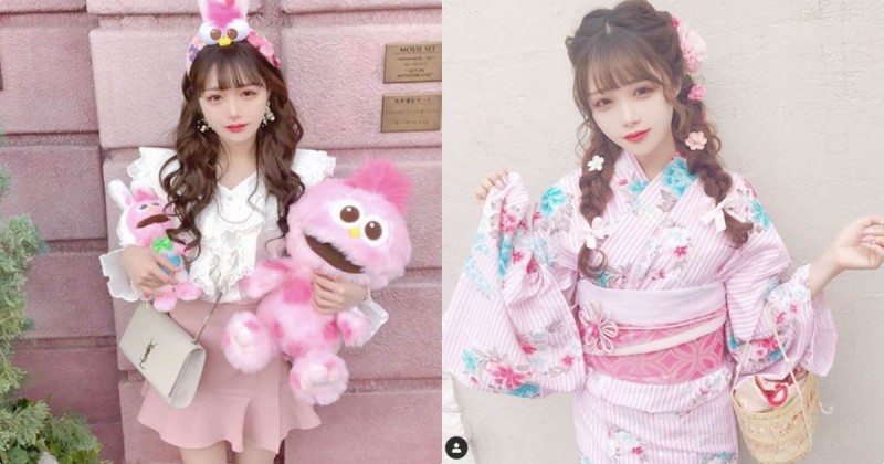 【万博娱乐】少女心噴發！櫻花妹Yuupyon造型好夢幻，就像童話中的甜美公主！