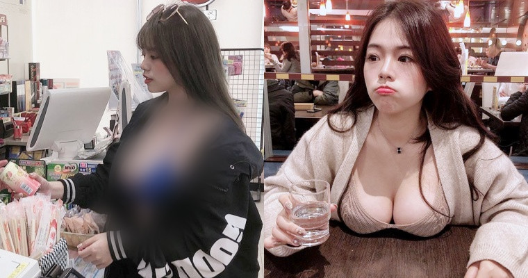 【万博娱乐】嗶嗶！太犯規！E 奶辣模「馮子紜 Teresa」穿這樣逛超商 粉絲：衝著我來不要欺負店員