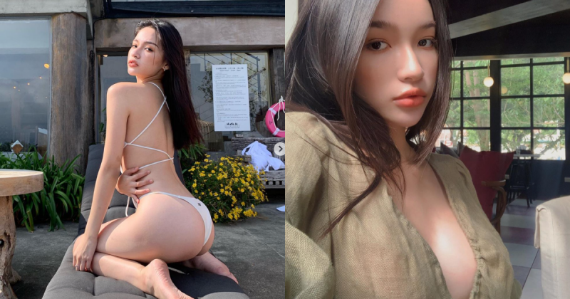 【万博娱乐】穿這樣喝咖啡！歐美系女孩「韓沁渝」傲人身材「挺」出來，加碼渾圓美尻收服網友