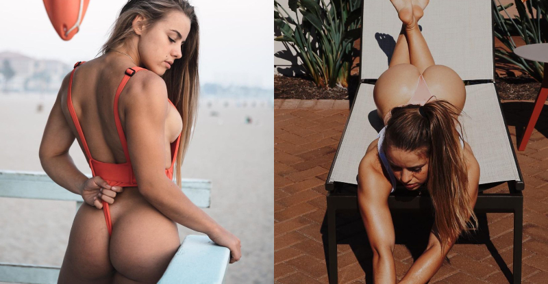 【万博娱乐】力與美的完美結合！健身正妹有爆乳也有腹肌　無贅肉的性感曲線很帶勁