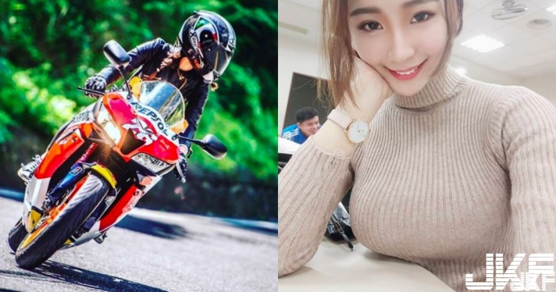 【万博娱乐】車友注意！防摔衣下真面目竟是「絕世美顏」，胸前「好大一包」原來自帶安全氣囊！