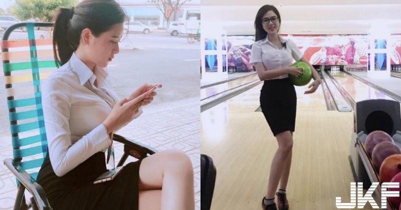 【万博娱乐】想一起打保！「巨乳汽車業代」白色襯衫「胸前超緊繃」，打保的話會不會炸開呢？