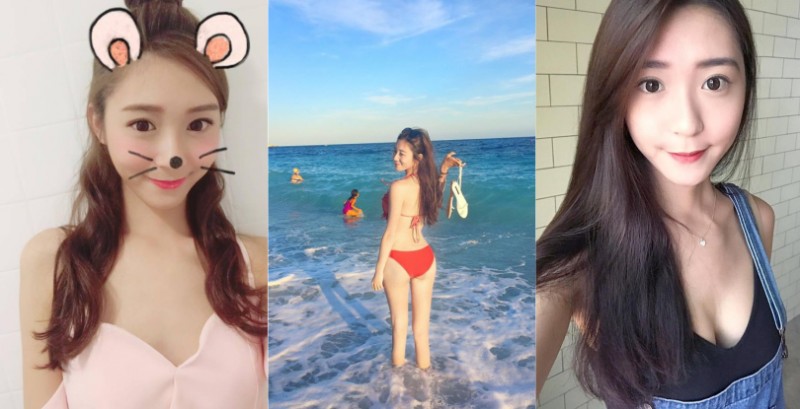 【万博娱乐】輔大真的出美女！「高顏值正妹」的高挑長腿與極致美背！