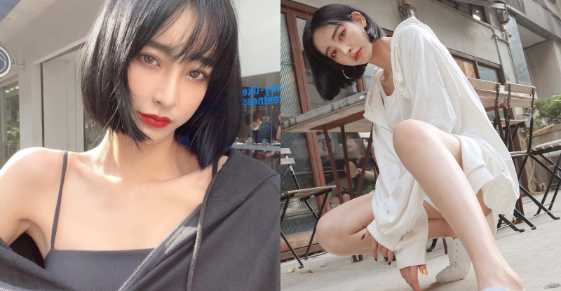 【万博娱乐】美腿也進攻！高冷短髮妹「Ikea Cai」深邃電眼魅力狂噴，性感鎖骨發狠鎖住所有目光！