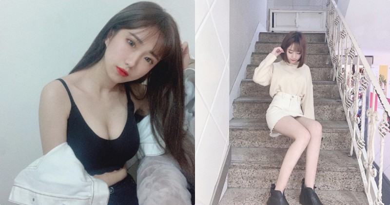 【万博娱乐】小隻馬萌妹「之心」示範小可愛穿搭照，低胸畫面好讓人害羞！