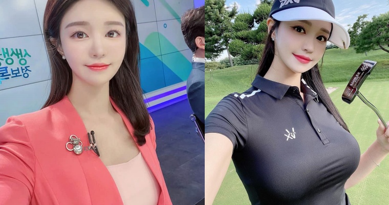 【万博娱乐】韓國正妹主播「尹浩延」愛打高爾夫！球衣襯托超吸睛「凹凸身材」