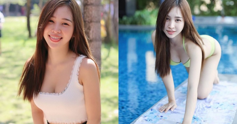 【万博娱乐】俏皮長髮妹「Sangsang」吐舌賣萌超可愛，雪白body誘惑姿態更蠱惑人心！