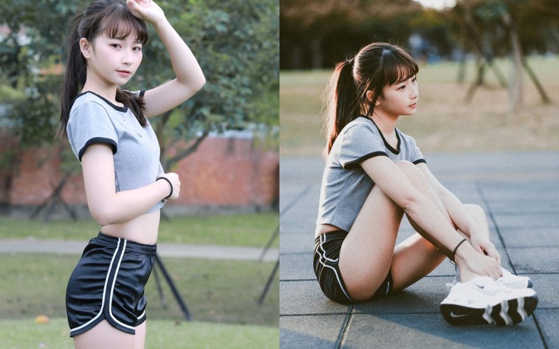 【万博娱乐】氣質小清新「陳Q妹」辣穿真理褲神視角曝光　「白皙嫩腿+渾圓美臀」可愛到太過分