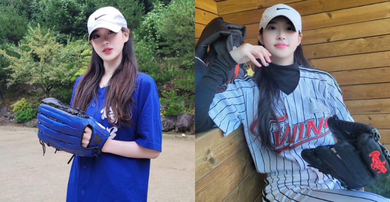 【万博娱乐】棒球場驚現「智秀翻版」，頂級顏值搭「高瘦美體」 網讚：見一次推一次