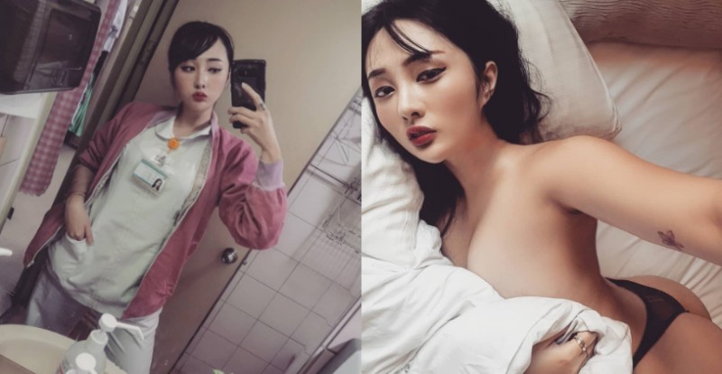 【万博娱乐】護理師之力！最性感白衣天使「黃靜」露渾圓蜜桃　用性感打擊病菌