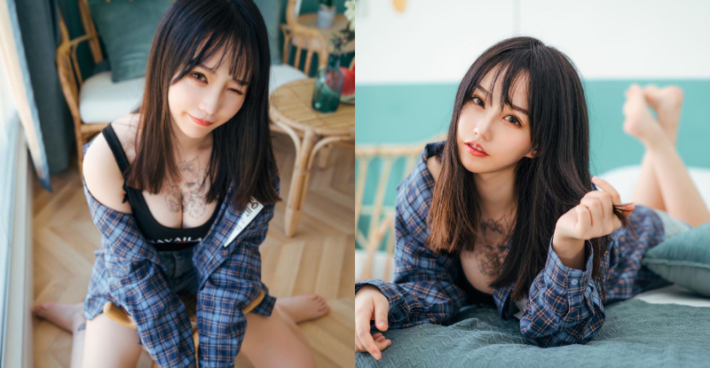 【万博娱乐】太標緻！天菜正妹「洛洛子Rakuko」床邊袒露雪白嫩乳，性感的慵懶姿態激起無限征服慾！