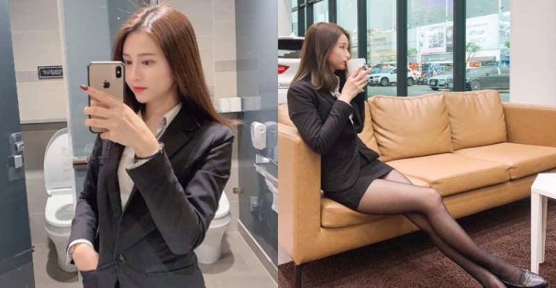 【万博娱乐】「要賞車還是賞我？」新莊BMW「正妹業務」短裙制服展現黑絲美腿